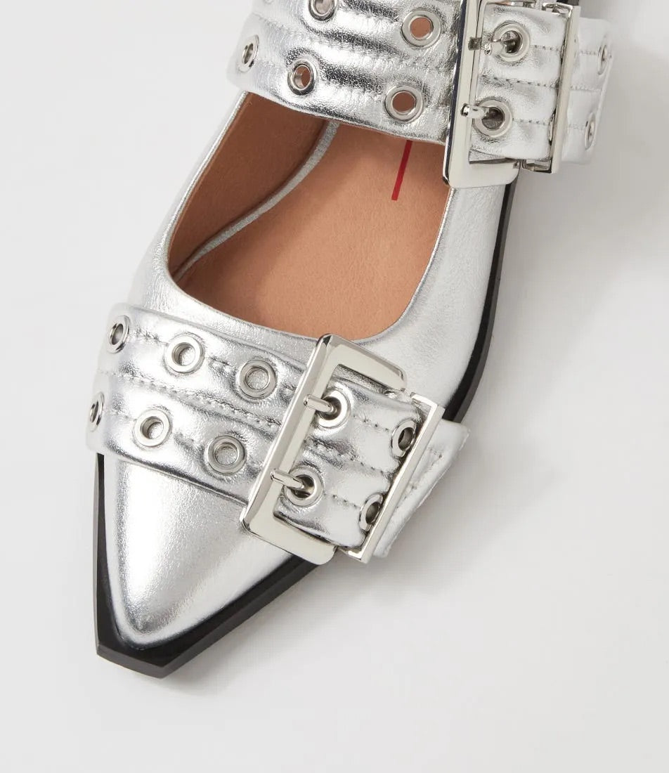 Larra By Mollini - Patent Silver (36)