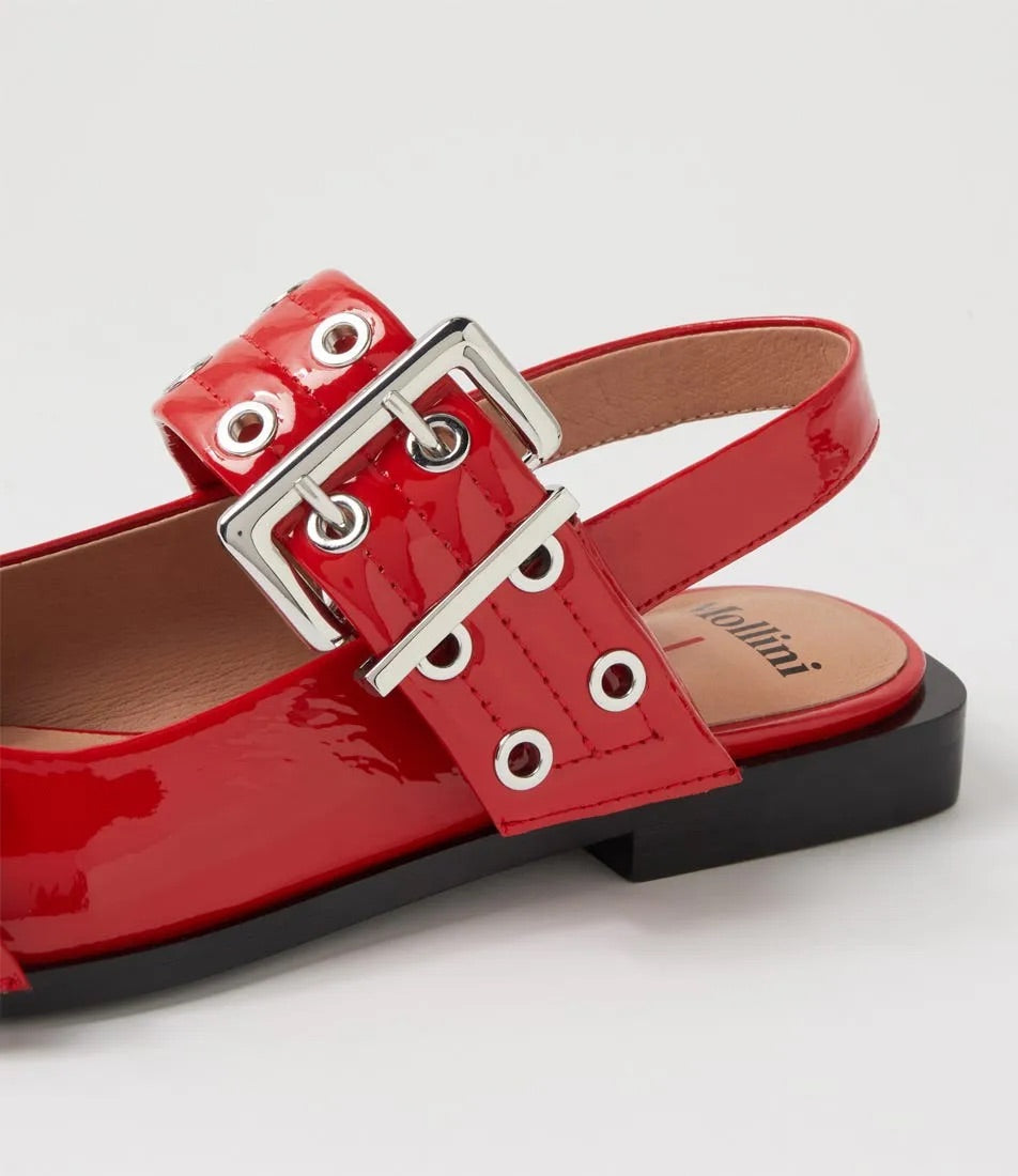 Larra By Mollini - Patent Red (36,37)