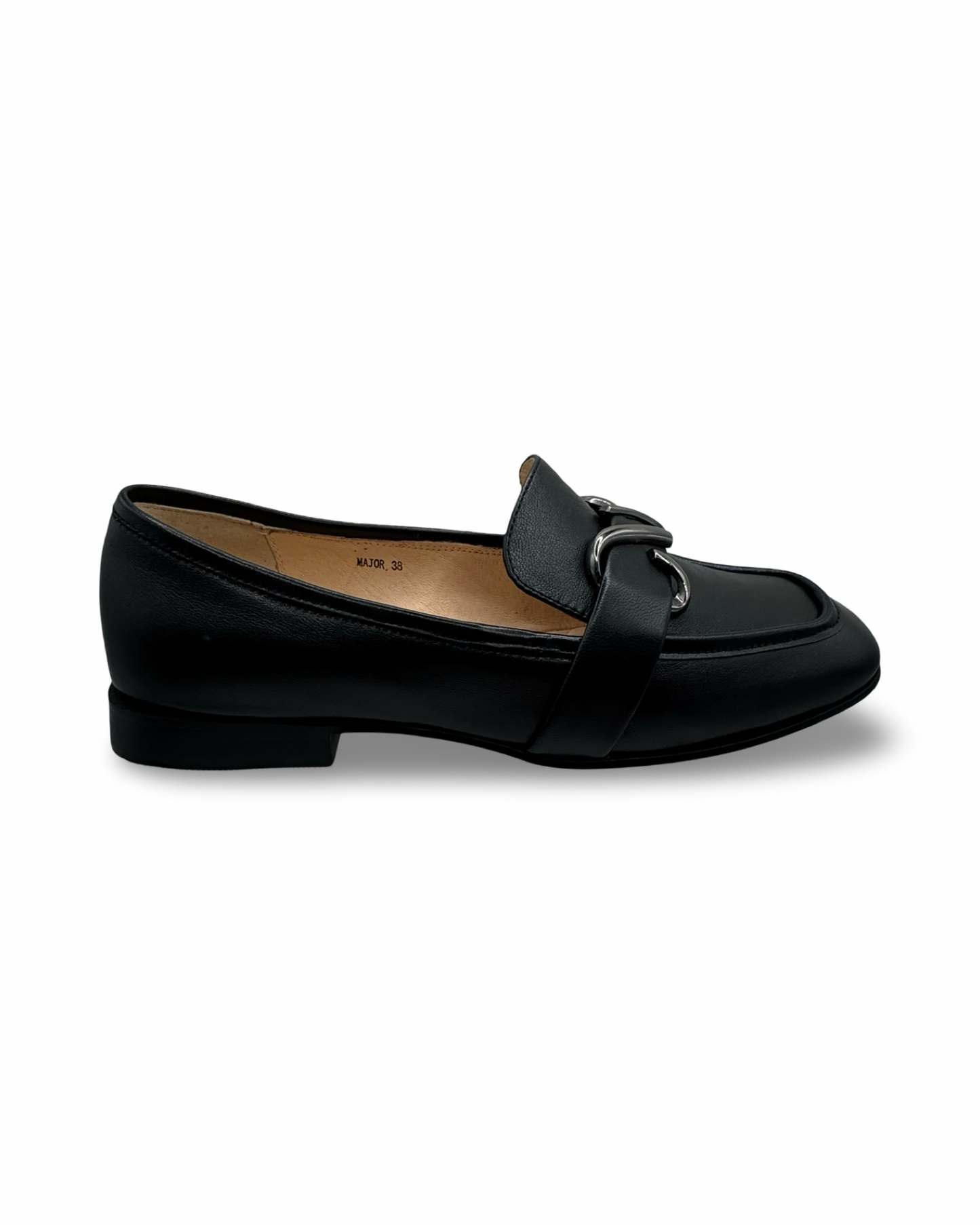 Major Loafer By Mila Raine - Black