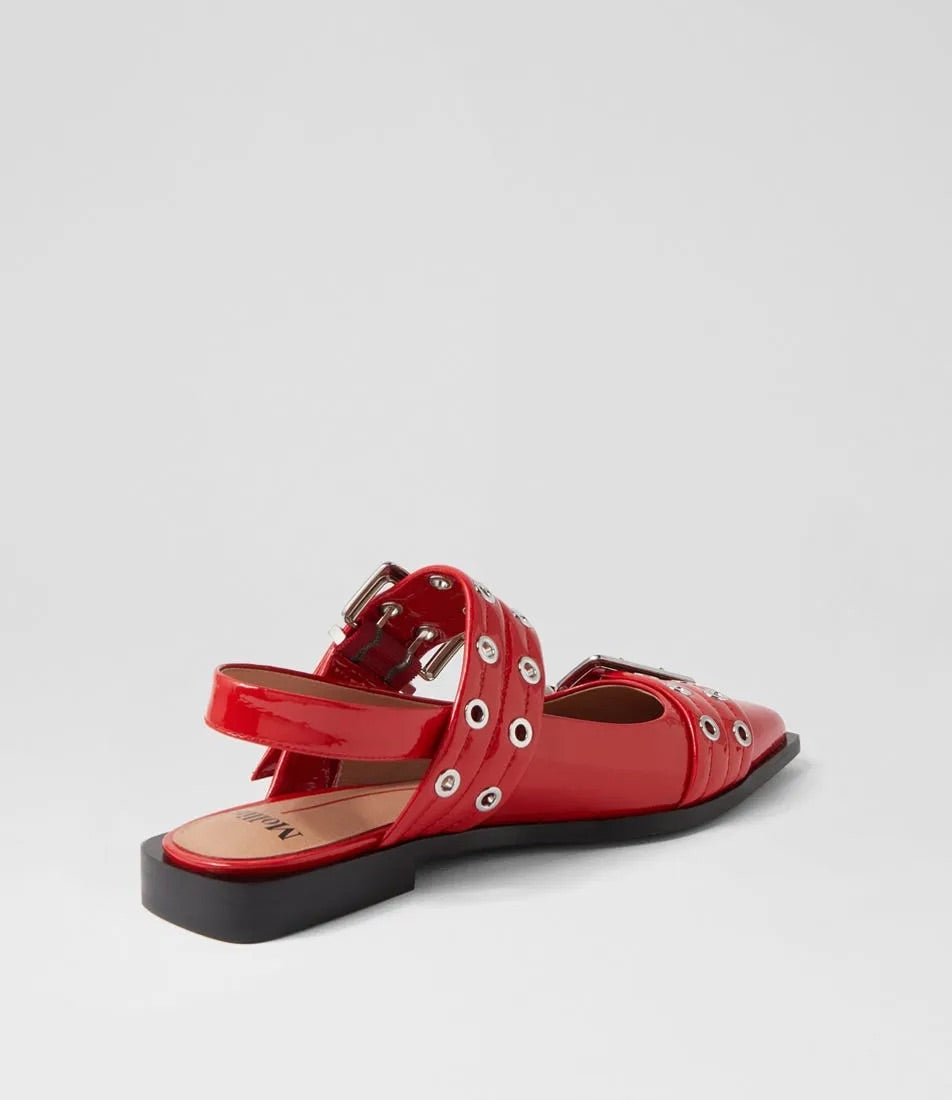 Larra By Mollini - Patent Red (36,37)
