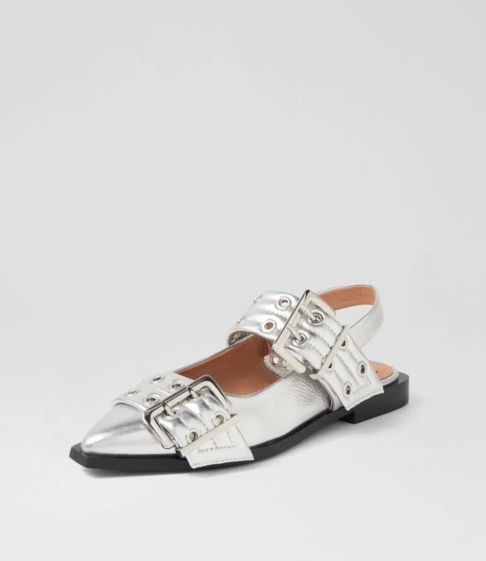 Larra By Mollini - Patent Silver (36)