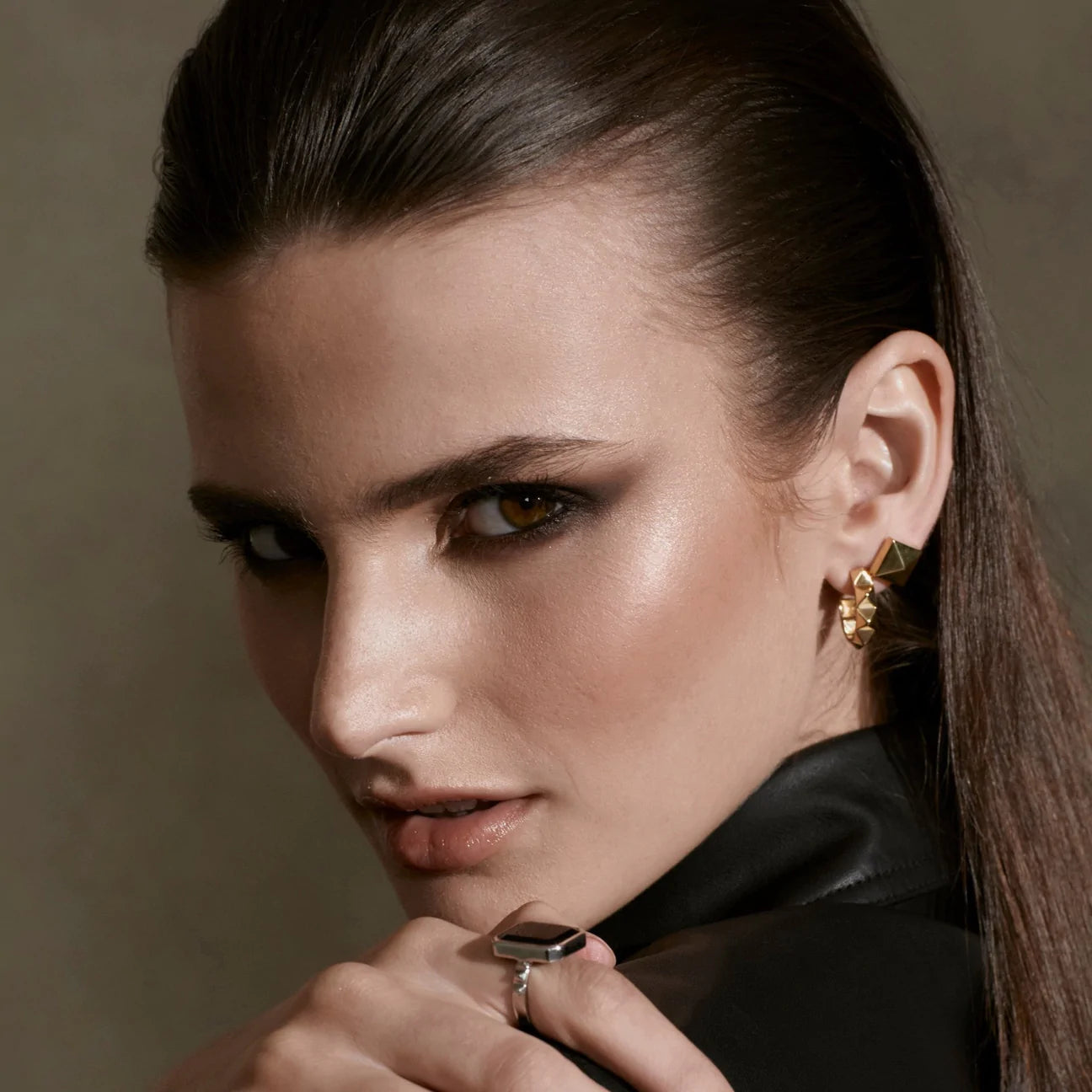 Olympia Hoops By S&S - Silver