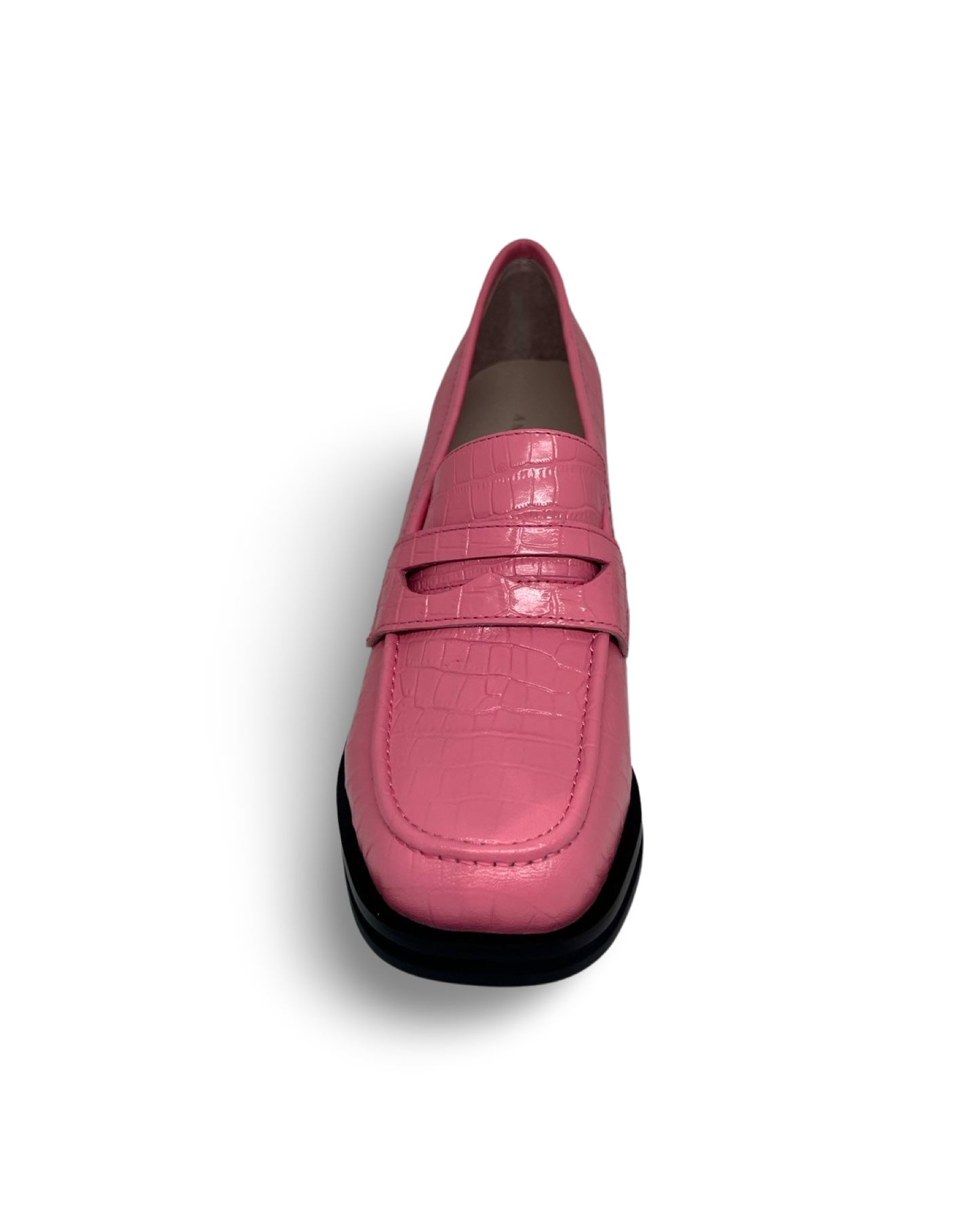 Holly Loafer By Andrea Biani - Pink Croc
