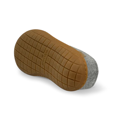 The Slip On with Rubber Sole By Glerups - Grey
