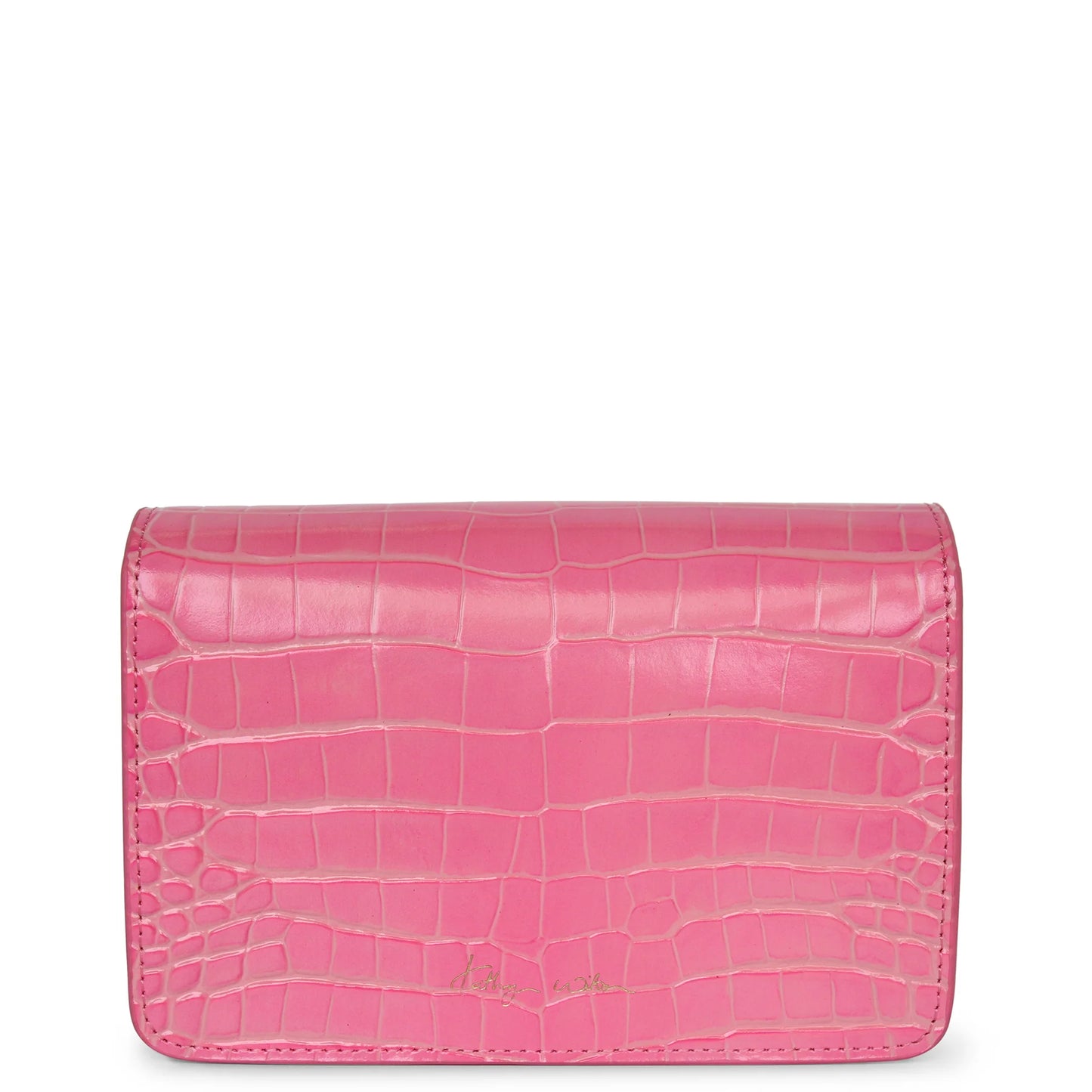 Franco Bag By Kathryn Wilson - Dolly Pink Croc