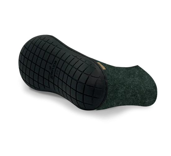 The Boot with Rubber Sole By Glerups - Forest/Black