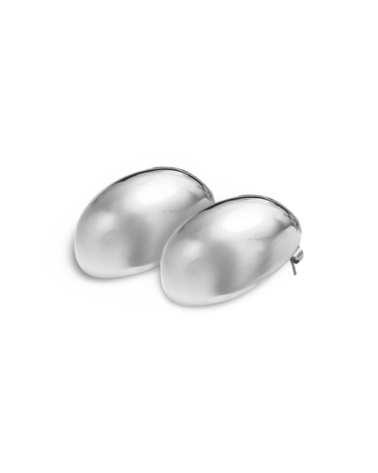 Mirage Earrings By Silk & Steel - Silver