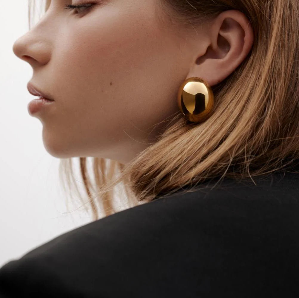 Mirage Earrings By Silk and Steel - Gold
