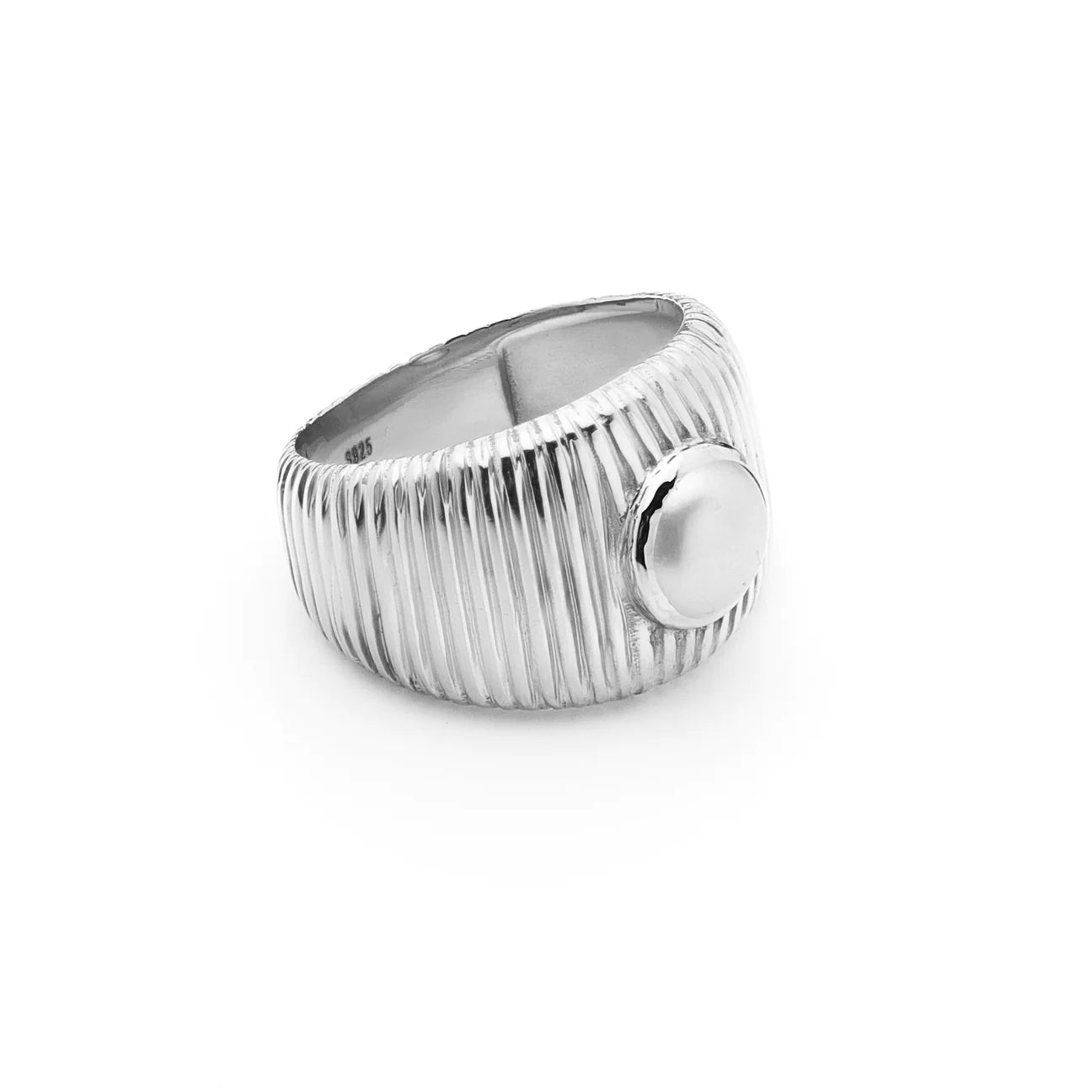 Nautica Ring Silver By Silk and Steel