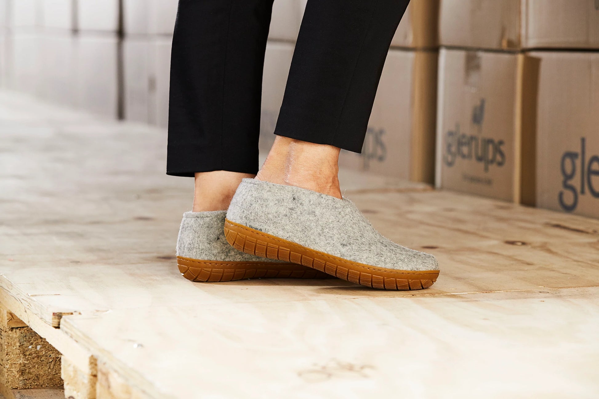 Glerups store rubber sole