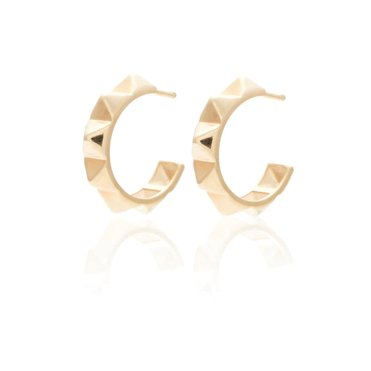 Olympia Hoops By Silk and Steel - Gold