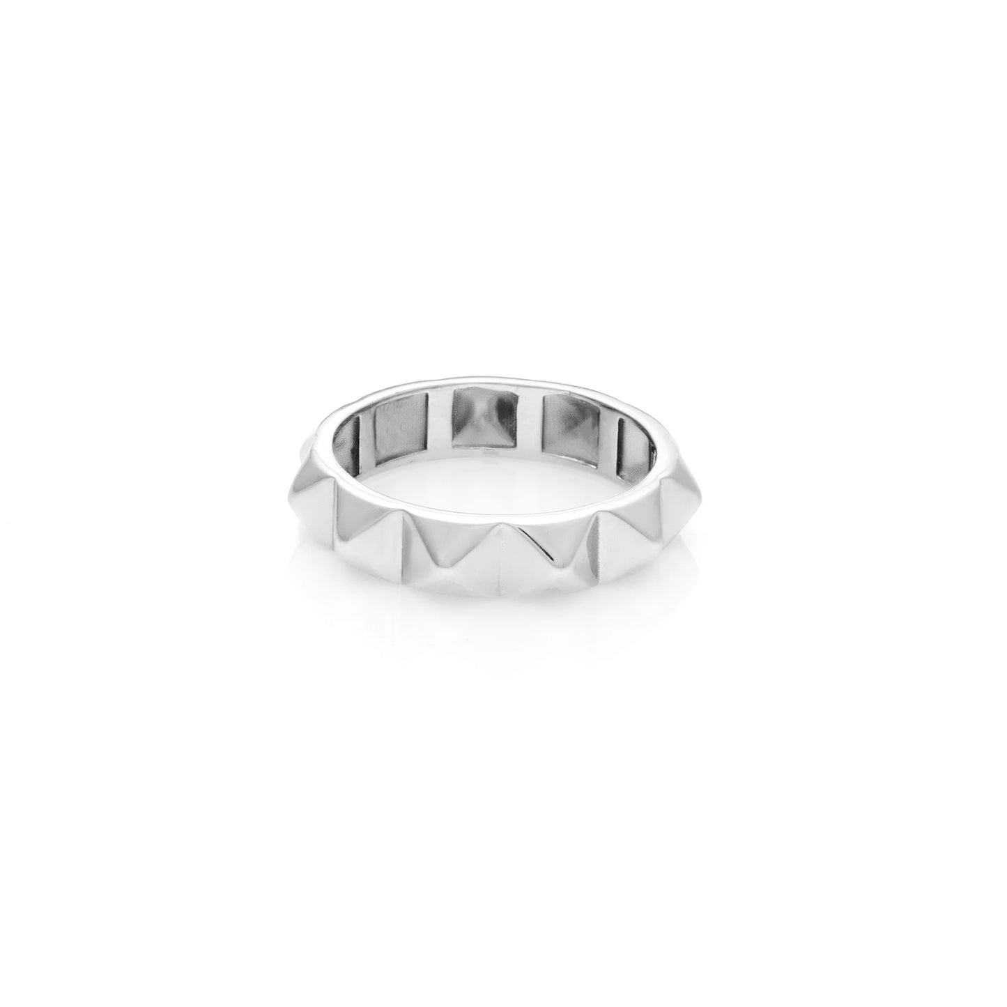 Olympia Ring By Silk and Steel - Silver